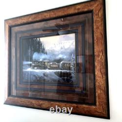 Ted Blaylock HARD PULL TO OURAY Framed Print Rio Grande Railroad Colorado 38x44