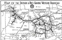 Ted Blaylock HARD PULL TO OURAY Framed Print Rio Grande Railroad Colorado 38x44