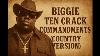 The Notorious B I G Ten Crack Commandments Country Version Western Remix