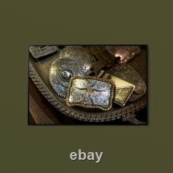 The Yellowstone Collection Cowboy Buckles Art Print on Paper or Canvas