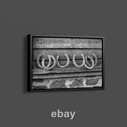 The Yellowstone Collection Horseshoes Art Print on Paper or Canvas