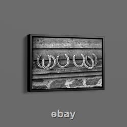 The Yellowstone Collection Horseshoes Art Print on Paper or Canvas