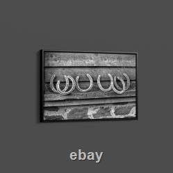 The Yellowstone Collection Horseshoes Art Print on Paper or Canvas