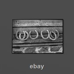The Yellowstone Collection Horseshoes Art Print on Paper or Canvas