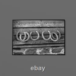 The Yellowstone Collection Horseshoes Art Print on Paper or Canvas