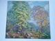Theon Betts Painting 1921 Landscape Finest Exhibited Chicago Hilltop Antique 36