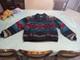 Tribal Blanket High Grade Western Wear Zip Up Wool Jacket XL Vintage