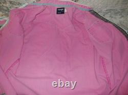 True Vintage Wrangler Brushpopper Striped Western Shirt Made USA Sz 16.5-36 Lrg
