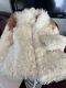 UNISEX Rare Authentic Mongolian Sheepskin Jacket Vintage Beauty M/L