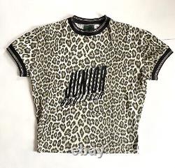 VINTAGE S/S 1989 Western Baroque Junior Gaultier Leopard T-Shirt Archival