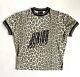 VINTAGE S/S 1989 Western Baroque Junior Gaultier Leopard T-Shirt Archival