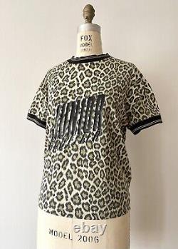 VINTAGE S/S 1989 Western Baroque Junior Gaultier Leopard T-Shirt Archival