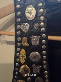 VTG 1980s Western Fashions of California Cowboy Vest M/L See Pics