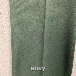 VTG 70s Lee Leisure Suit Set Mens M/L 32x35 Double Knit Pearl Snap Western Flare