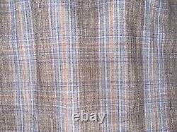 VTG 70s Levi's Western Plaid Button Up Shirt Size Large Made in USA