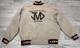 VTG Brassada Western Bomber Jacket Whispering Pines Charolais Cattle Logo XL USA