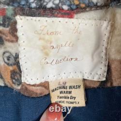 VTG Gazelle Collection Southwest Native American Indian Tapestry Jacket Western