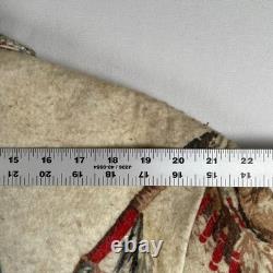 VTG Gazelle Collection Southwest Native American Indian Tapestry Jacket Western