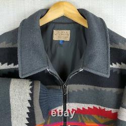 VTG PENDLETON High Grade Western Size Large Wool Aztec USA Made Mens Jacket