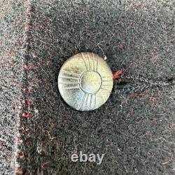 VTG Pendleton High Grade Western Southwestern Native American Vest Black Red 42