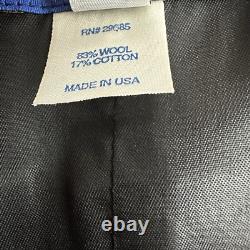 VTG Pendleton High Grade Western Southwestern Native American Vest Black Red 42