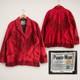 VTG Pioneer Wear Women's XL Red Suede Fringe Jacket Western Leather Albuquerque