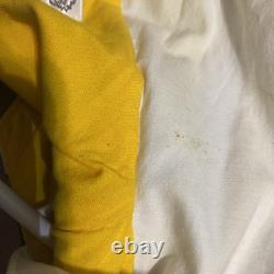 VTG Robin Brown Alpine TX Wearable Art Southwestern Trench Coat Large Long Horn