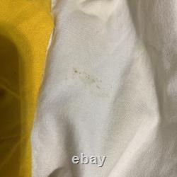 VTG Robin Brown Alpine TX Wearable Art Southwestern Trench Coat Large Long Horn