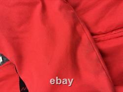 VTG Saddlebrook Red Aztec Men's Large Jacket Coat Blanket Lined 90's Western