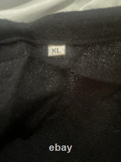 VTG Zapotec Oaxaca Chimayo Southwestern Geometric Handwoven Wool Vest XL