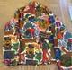 Very Rare 1960s Wrangler Pop Art Hot Dogs & Dill Pickles Vtg Zip Jacket Hippie L