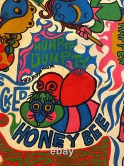 Very Rare 1960s Wrangler Pop Art Hot Dogs & Dill Pickles Vtg Zip Jacket Hippie L
