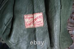 Vintage 1940's Green Deerskin Suede Woman's Western Fringe Jacket Size Medium
