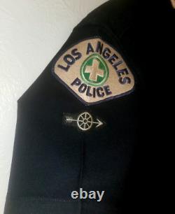 Vintage 1940s/50s LAPD Werstein's Western Wear Wool Police Uniform Shirt M/L