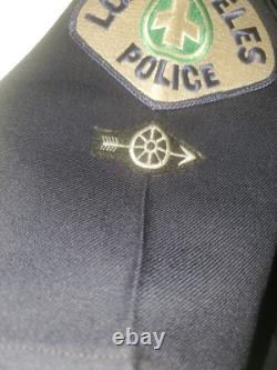 Vintage 1940s/50s LAPD Werstein's Western Wear Wool Police Uniform Shirt M/L