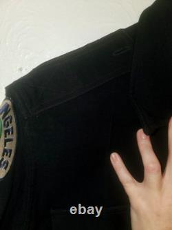 Vintage 1940s/50s LAPD Werstein's Western Wear Wool Police Uniform Shirt M/L