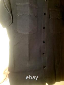 Vintage 1940s/50s LAPD Werstein's Western Wear Wool Police Uniform Shirt M/L