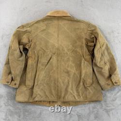 Vintage 1940s Montgomery Ward Western Field Hunting Jacket Canvas Corduroy M/L