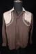 Vintage 1950's Two Tone Appliqued Rayon Gabardine Western Shirt Size Small