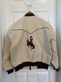 Vintage 1950's Western Jacket In Canvass, Beautiful Condition