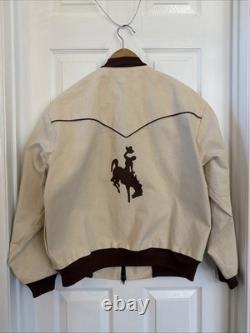 Vintage 1950's Western Jacket In Canvass, Beautiful Condition