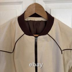 Vintage 1950's Western Jacket In Canvass, Beautiful Condition