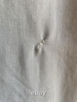 Vintage 1950s Levi's Short Horn Shirt Gabardine Western Sawtooth Pearl Snap M/L