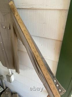 Vintage 1950s Levi's Short Horn Shirt Gabardine Western Sawtooth Pearl Snap M/L