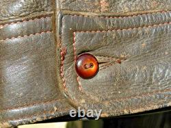Vintage 1960s-70s Western Fringe Leather Jacket-R. Runningen Fergus Falls Minn
