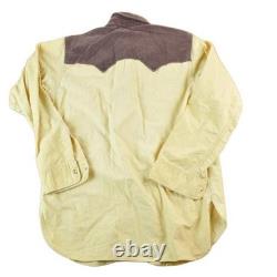 Vintage 1970s Western Button Up Cowboy Style Shirt Men's Large