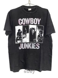 Vintage 1989 Cowboy Junkies T-Shirt Size Large