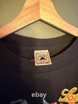 Vintage 1990 Last Of The American Cowboys Black Shirt Trucker Western Size XXL