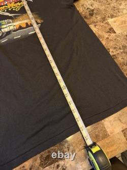 Vintage 1990 Last Of The American Cowboys Black Shirt Trucker Western Size XXL