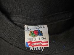 Vintage 1990s 90s Midnight Horses Horse Western Cowboy All Over Print T-Shirt, L